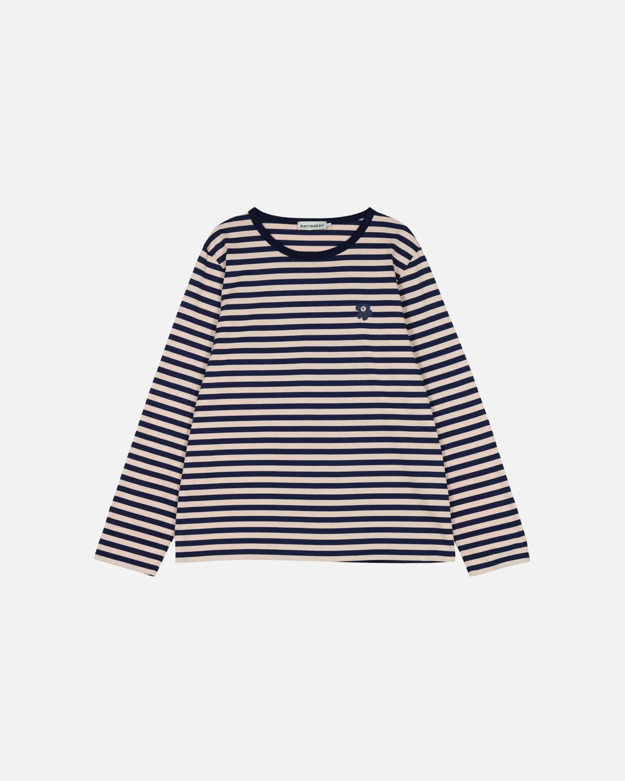 kioski_tasaraita_men_longsleeve_trikoopaita_4.webp Marimekko Paidat Ja Tunikat^Kioski Tasaraita Men Longsleeve Trikoopaita