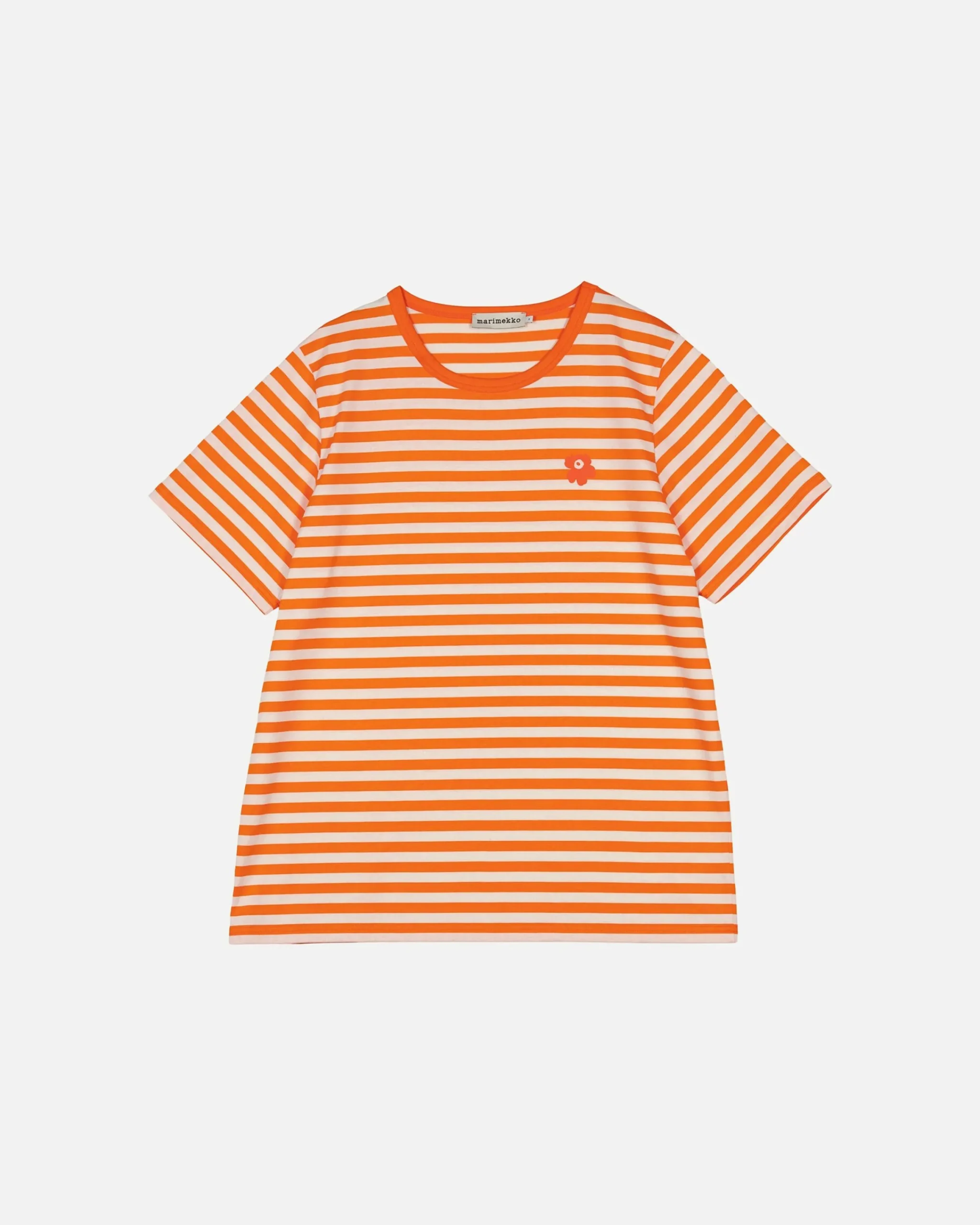 kioski_tasaraita_men_shortsleeve_tpaita_4.webp Marimekko Paidat Ja Tunikat^Kioski Tasaraita Men Shortsleeve T-Paita