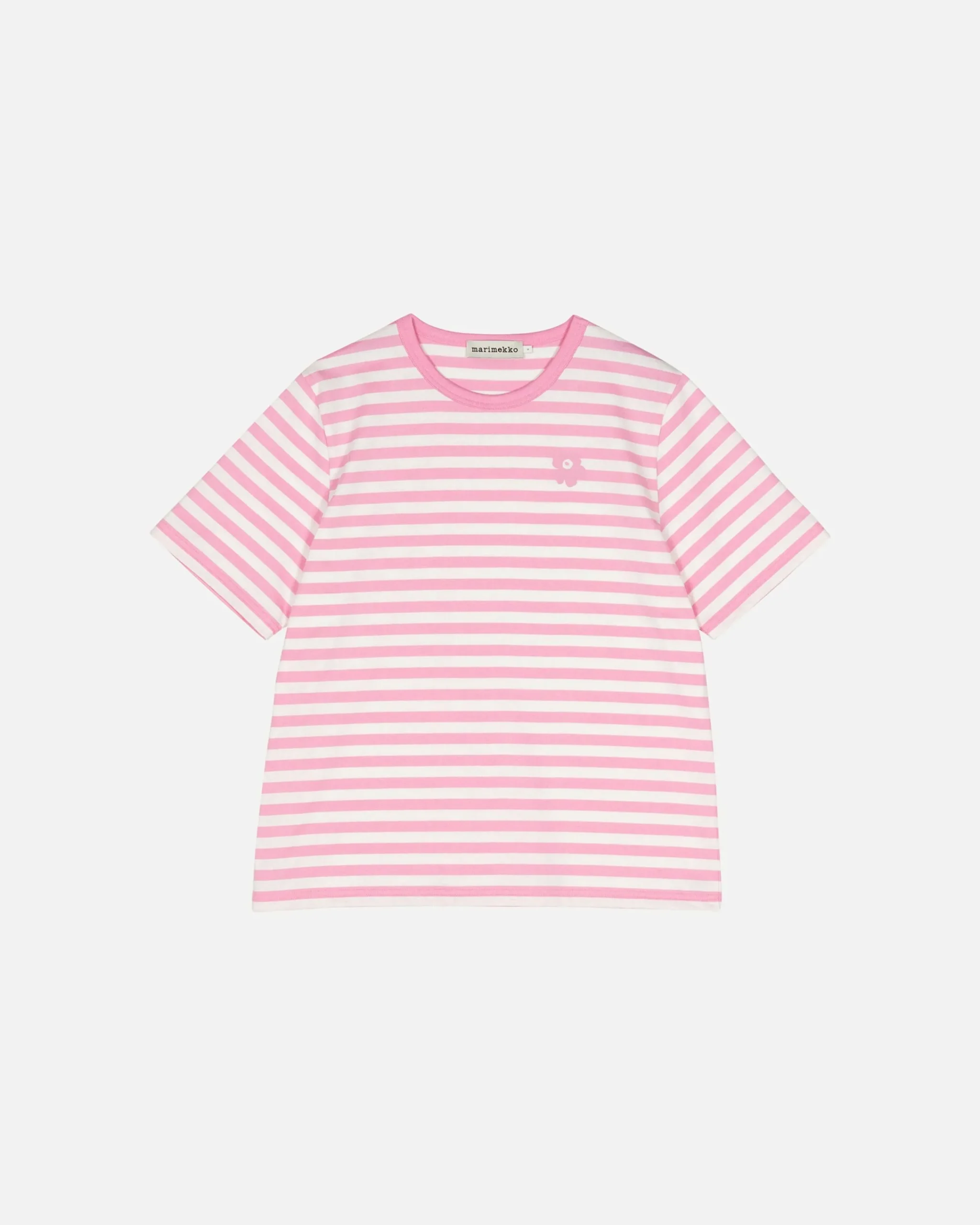 Marimekko Paidat Ja Tunikat^Kioski Tasaraita Relaxed Shortsleeve T-Paita
