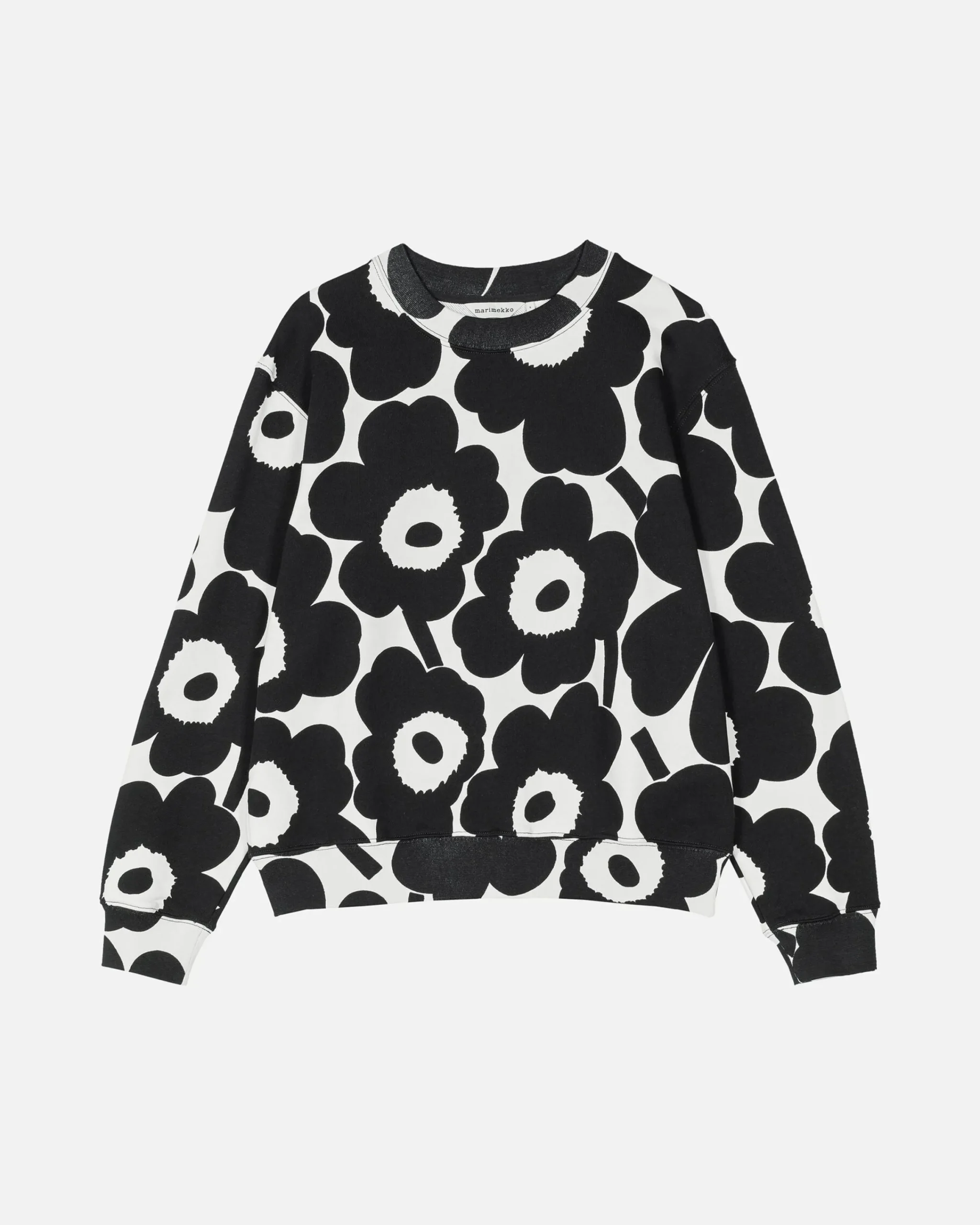 leiot_pieni_unikko_collegepaita_2-1.webp Marimekko Unisex^Leiot Pieni Unikko Collegepaita