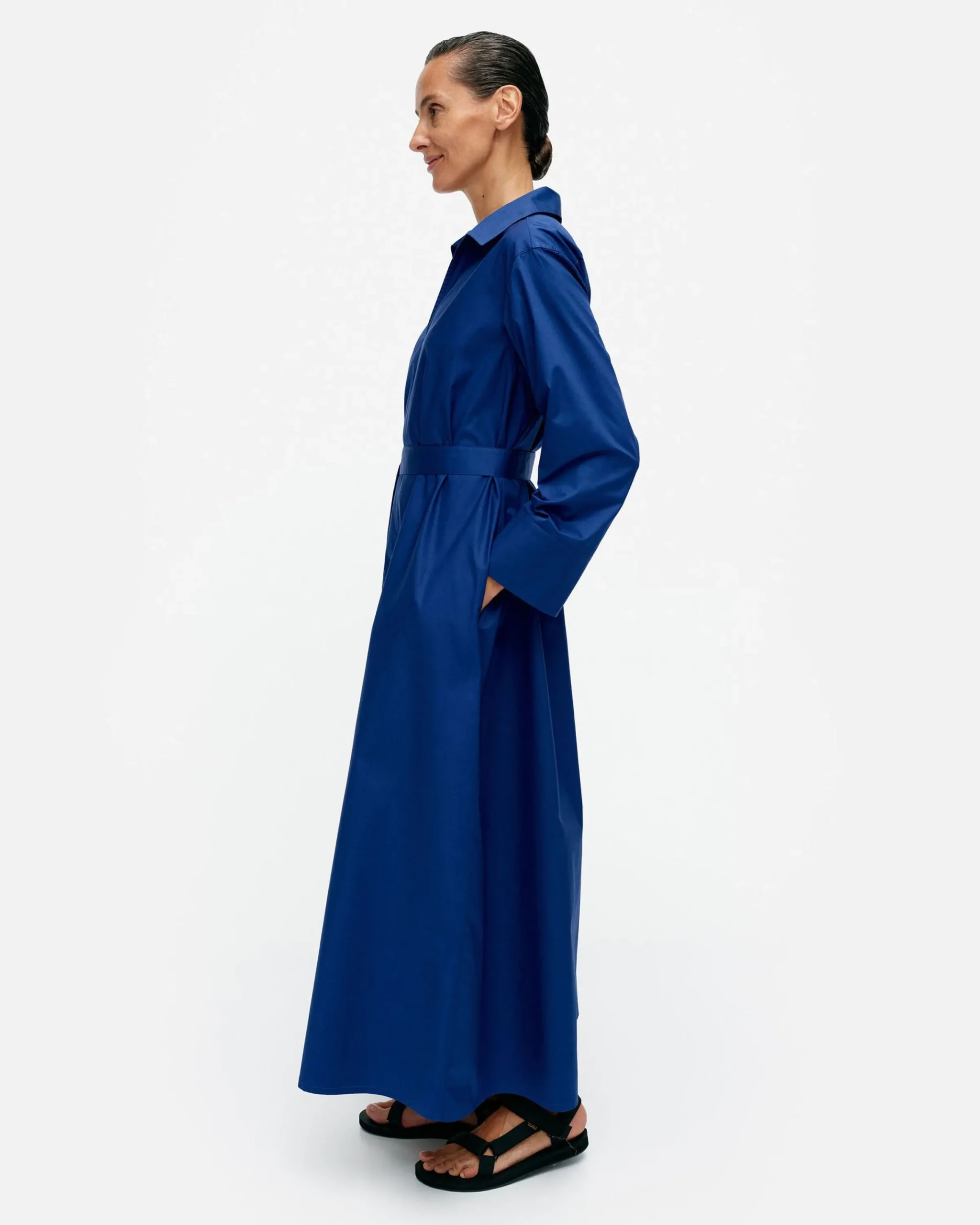 Marimekko Mekot^Perenna Solid Puuvillapopliinimekko