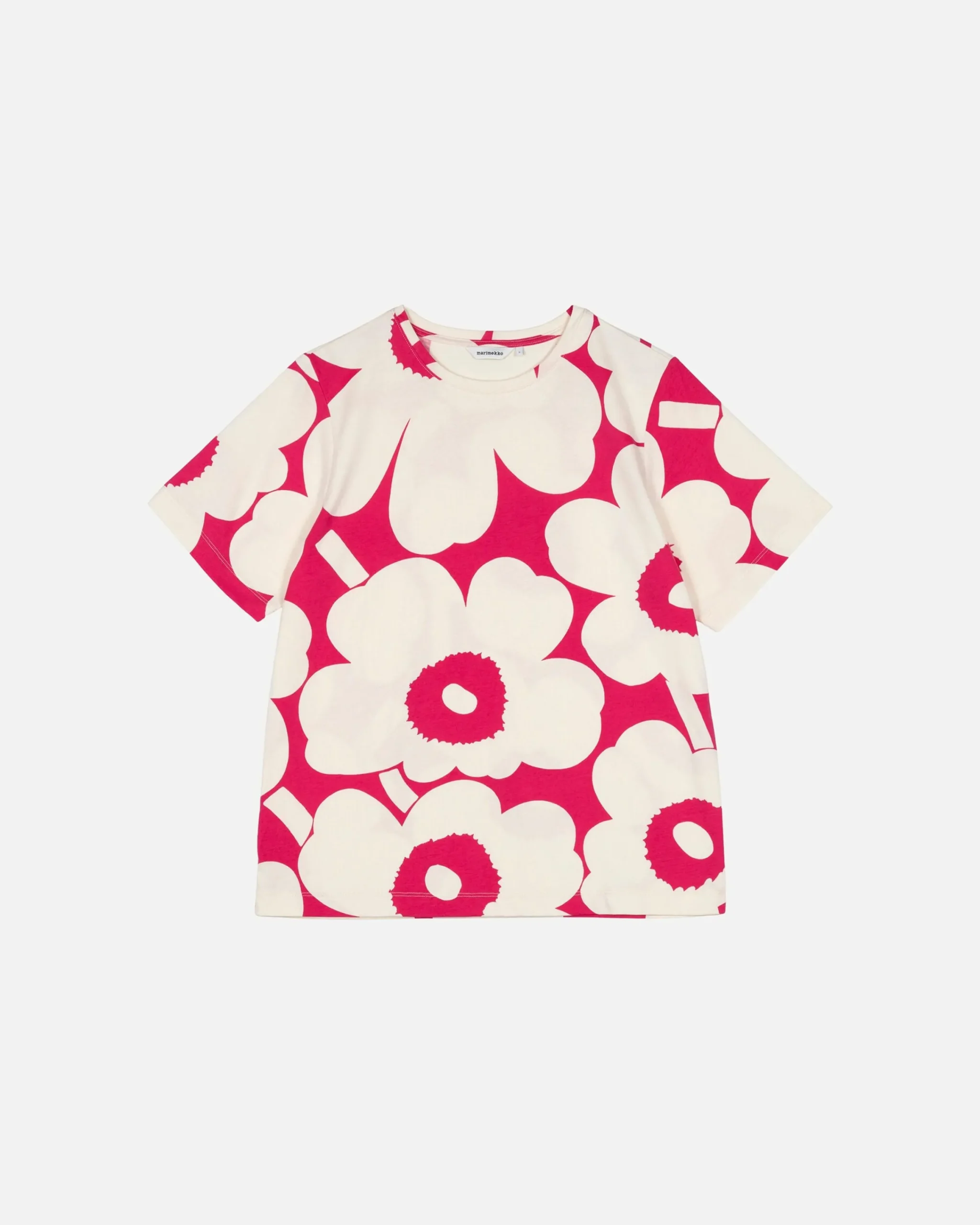 tunnit_unikko_tpaita_4-1.webp Marimekko Paidat Ja Tunikat^Tunnit Unikko T-Paita