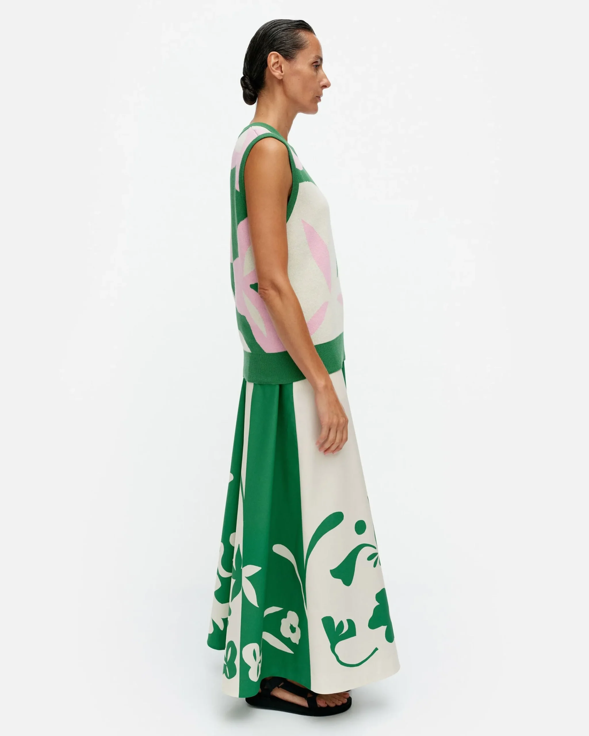 Marimekko Neuleet^Vesikko Poiminto Puuvillaneuleliivi